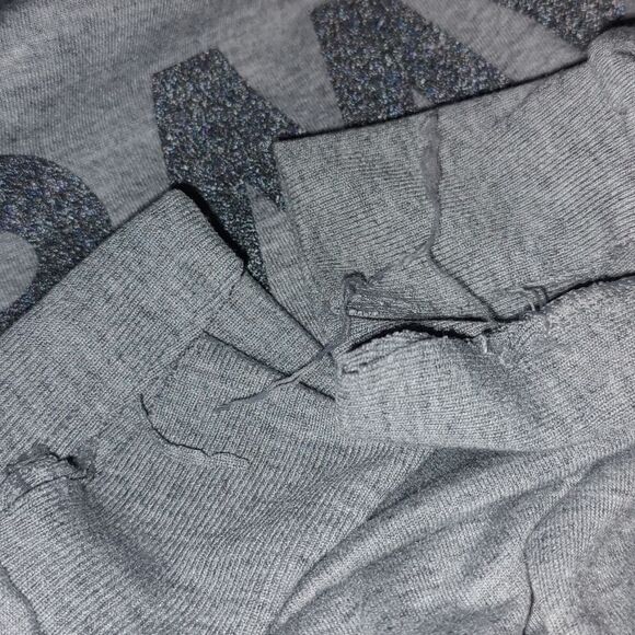 Army reflective logo gray long sleeve tshirt  Sz L - Picture 8 of 9